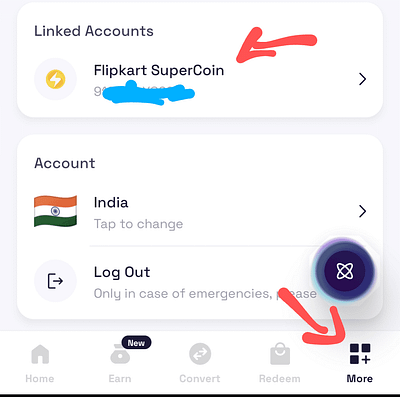 Magnify Referral code: MANM5K. Get Mag miles + Refer 5 Flipkart super coins into Mag Miles.